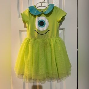 Monastery’s Inc (Mike wazowski) inspired dress by Taylor Joelle in sz 5.